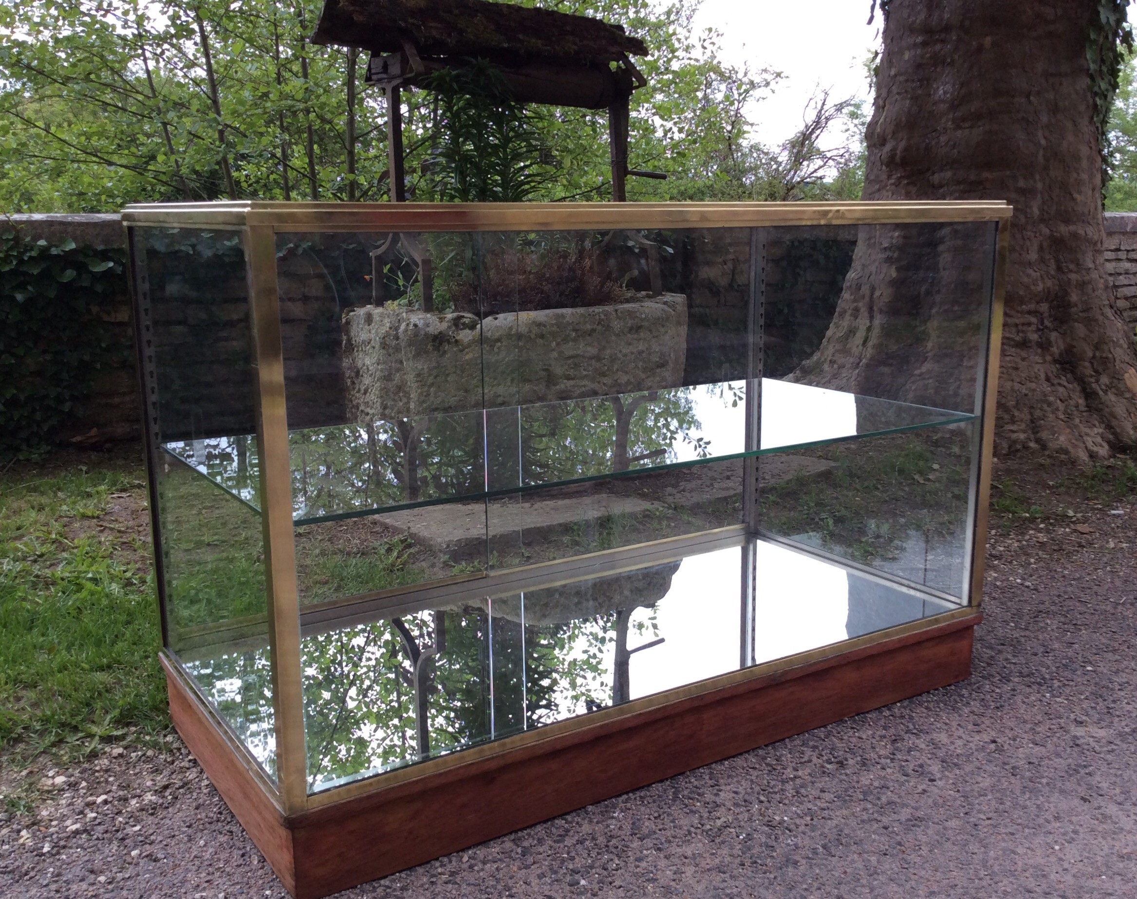 Vitrine En Bois Et Verre Ancienne www.antiquites-setruk.fr