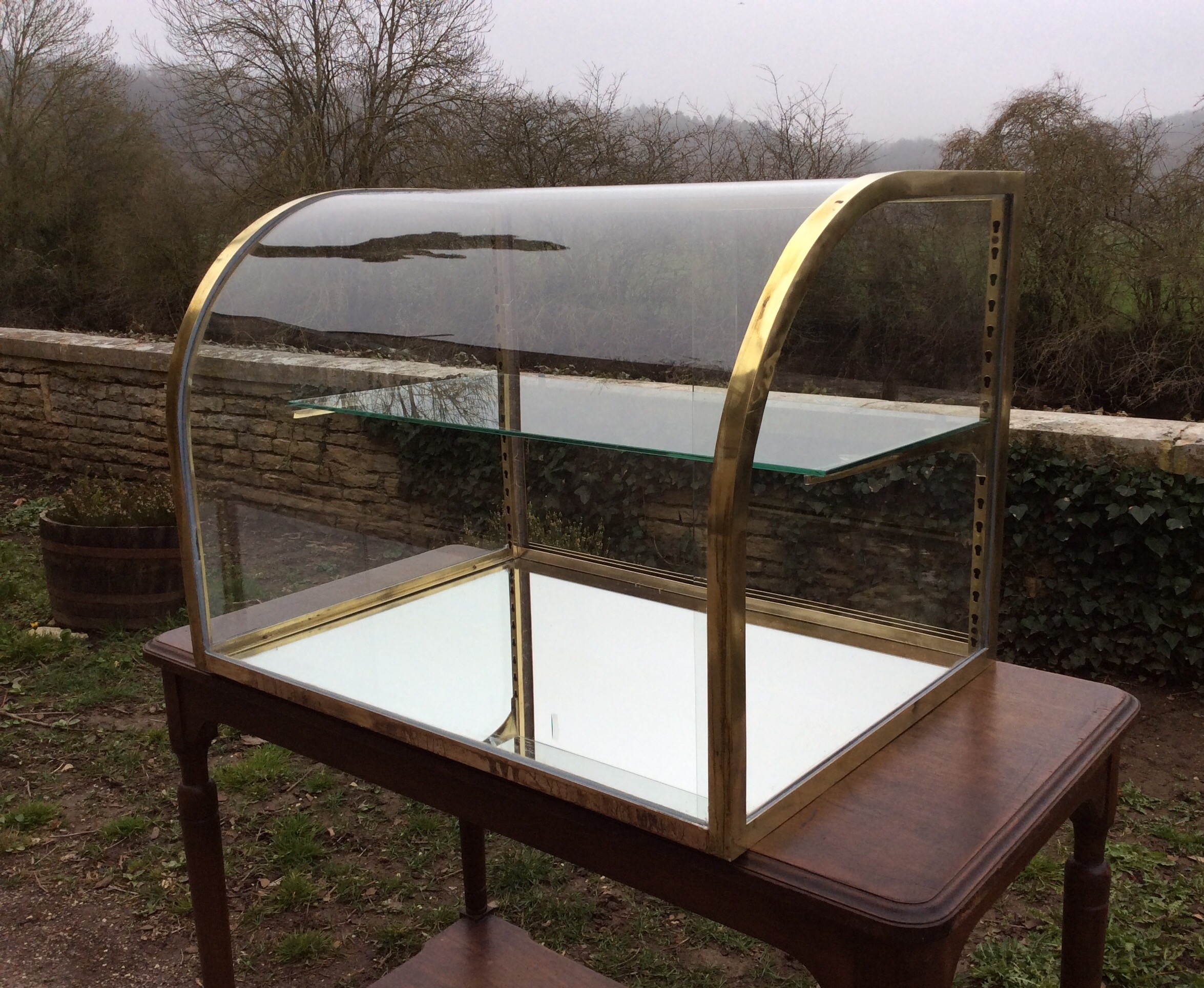 Vitrine En Bois Et Verre Ancienne www.antiquites-setruk.fr