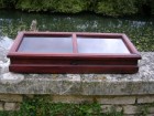 Ancienne vitrine bois