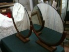 Paire de miroirs de magasin