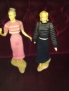 Petits mannequins anciens