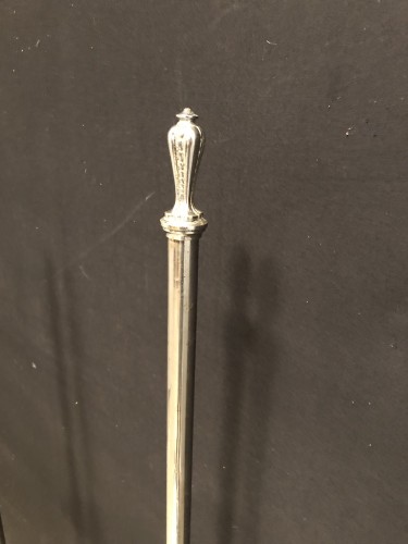 Paire d'anciens supports d'étagères de magasin.Siégel.