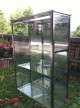 Ancienne vitrine chrom&eacute;e