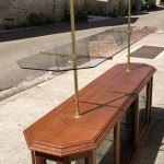 Meuble de présentation, vitrine, métier, magasin.