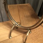 Ancien miroir de comptoir de bijoutier, parfumeur.