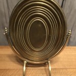 Ancien miroir de comptoir de bijoutier, parfumeur.