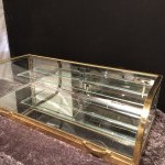 Ancienne vitrine de comptoir de magasin.(réservé RV)