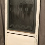 Ensemble de cinq portes de boulangerie, pâtisserie, confiserie, chocolatier, salon de thé.