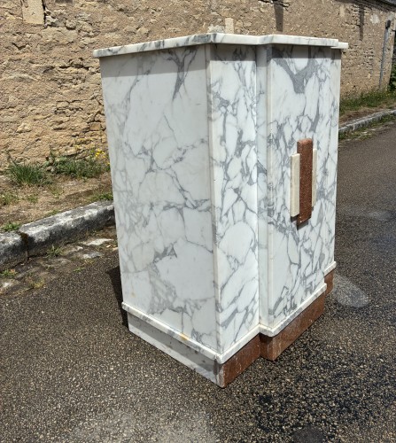 Ancien meuble comptoir, caisse de magasin.Métier.