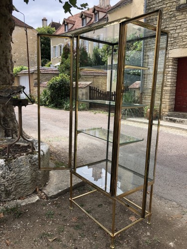 Ancienne vitrine de magasin.