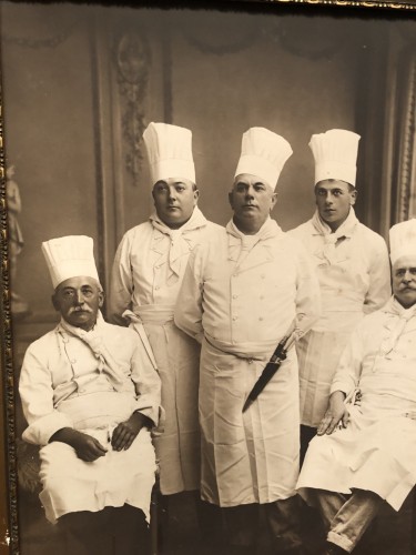 Ancienne grande photo de cuisiniers.(vendu)