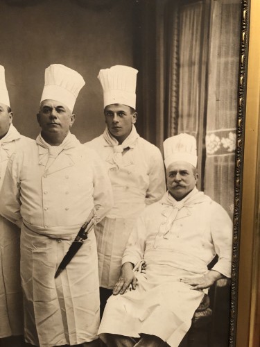 Ancienne grande photo de cuisiniers.(vendu)
