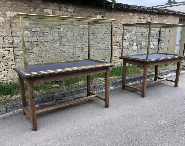 Paire de grosses vitrines.( vendues)