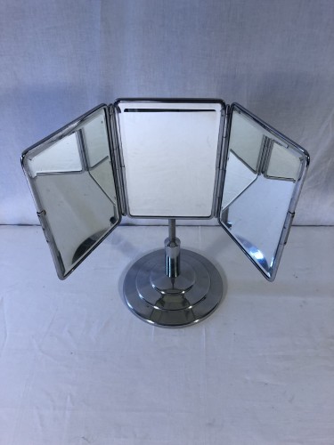 Ancien miroir triptyque d'opticien.(vendu P.A)