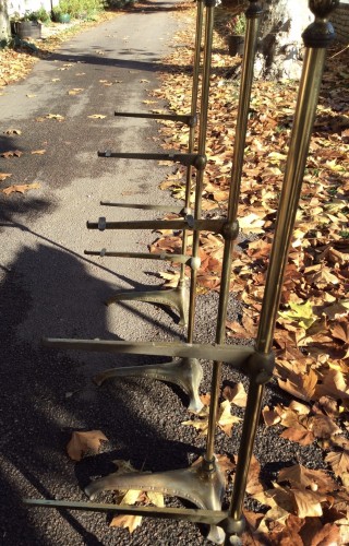 Ensemble de présentoirs.