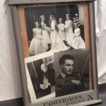 Vitrine ancienne de photographe