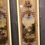 Anciens panneaux de façade de crèmerie, épicerie.