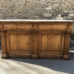 Ancien meuble comptoir de boulanger.