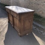 Ancien meuble comptoir de boulanger.