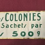 Ancien calicot. Cacao.