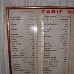 Tarif des épices