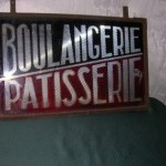 Ancienne enseigne de boulangerie