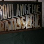 Ancienne enseigne de boulangerie