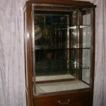 Ancien meuble de mercerie