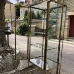 Ancienne vitrine de magasin.!vendu)