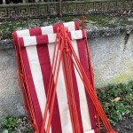 Chaises longues de jardin.(réservées)