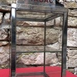 Ancienne petite vitrine de tabac.(vendue)