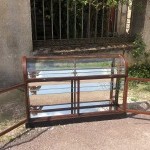 Vitrine ancienne.(vendue HdL')