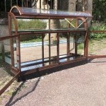 Vitrine ancienne.(vendue HdL')