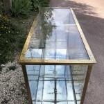Ancien meuble comptoir vitrine de magasin.(vendu)