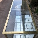 Ancien meuble comptoir vitrine de magasin.(vendu)