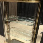 Ancienne vitrine console.