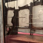Ancienne vitrine miniature de bijouterie.