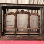 Ancienne vitrine miniature de bijouterie.