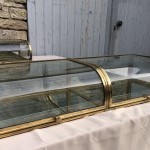 Paire de doubles vitrines anciennes de magasin.(vendu)