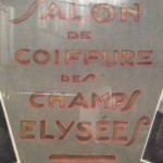 Panneau publicitaire ancien